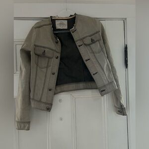 Habitual Dark Gray Jean Jacket